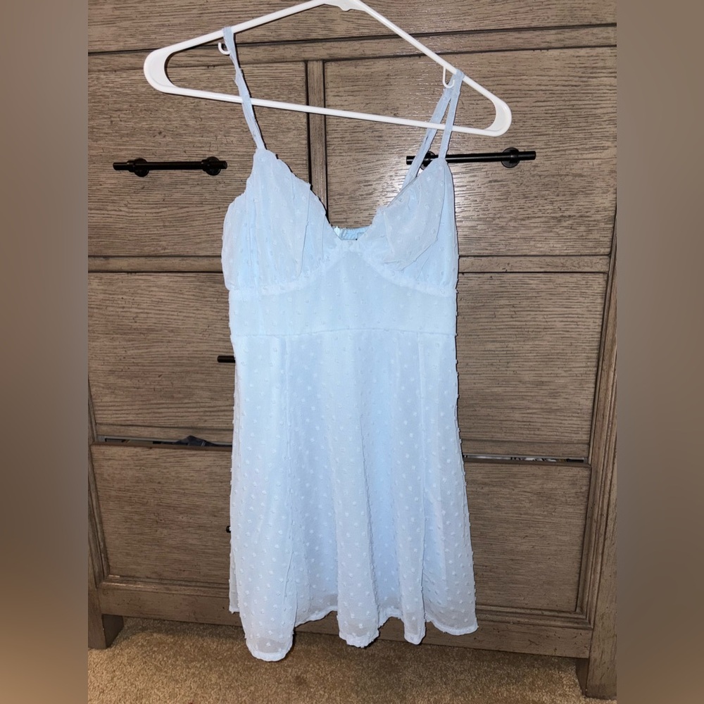SHEIN Sky Blue Dress